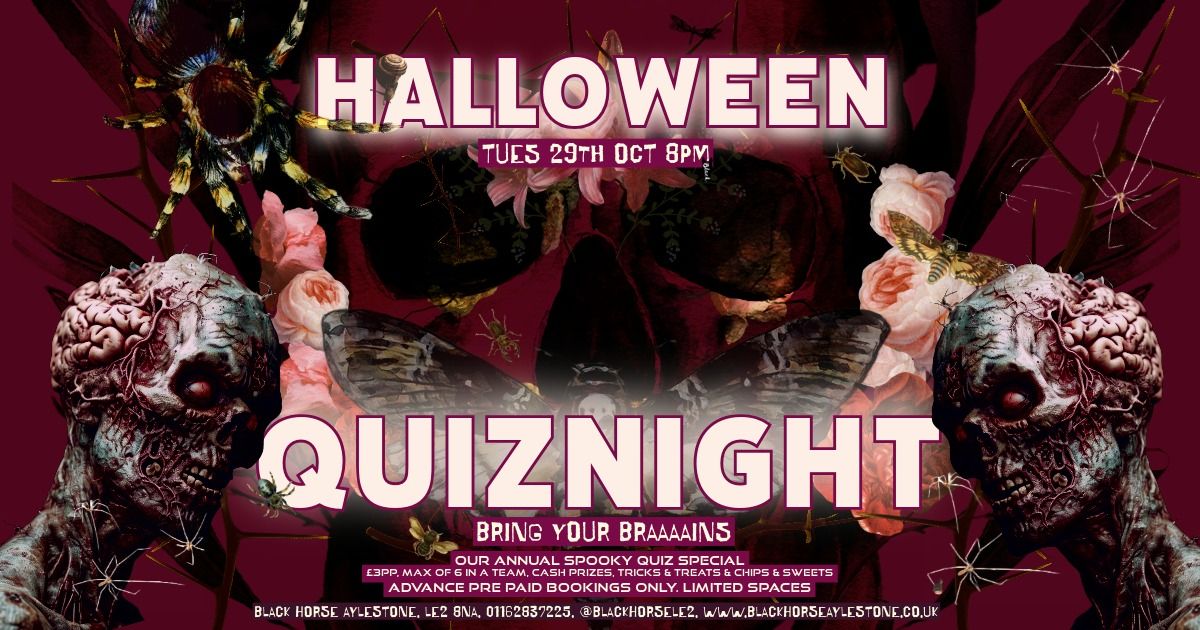 SOLD OUT: HALLOWEEN QUIZ