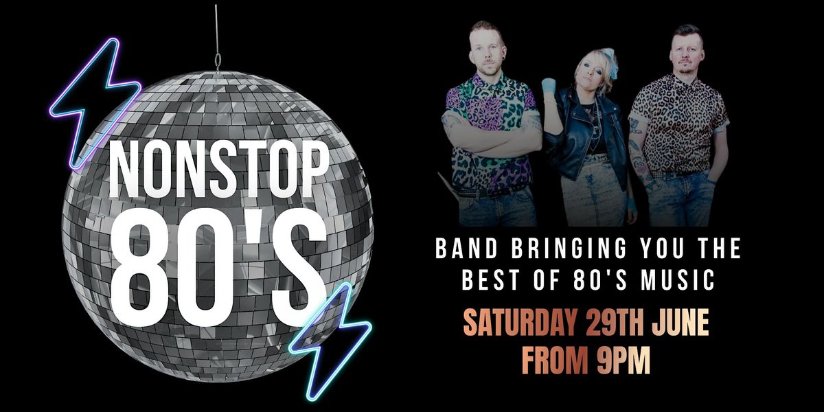 Nonstop 80's Band at Shaftesbury Casino West Bromwich