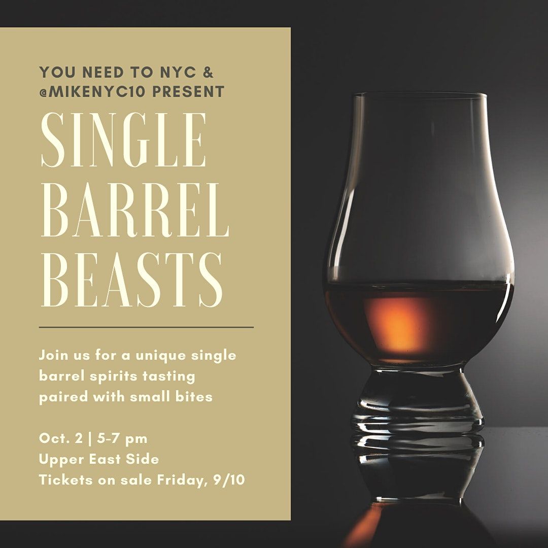 Single Barrel Beasts: A Rare Spirits + Food Pairing Event