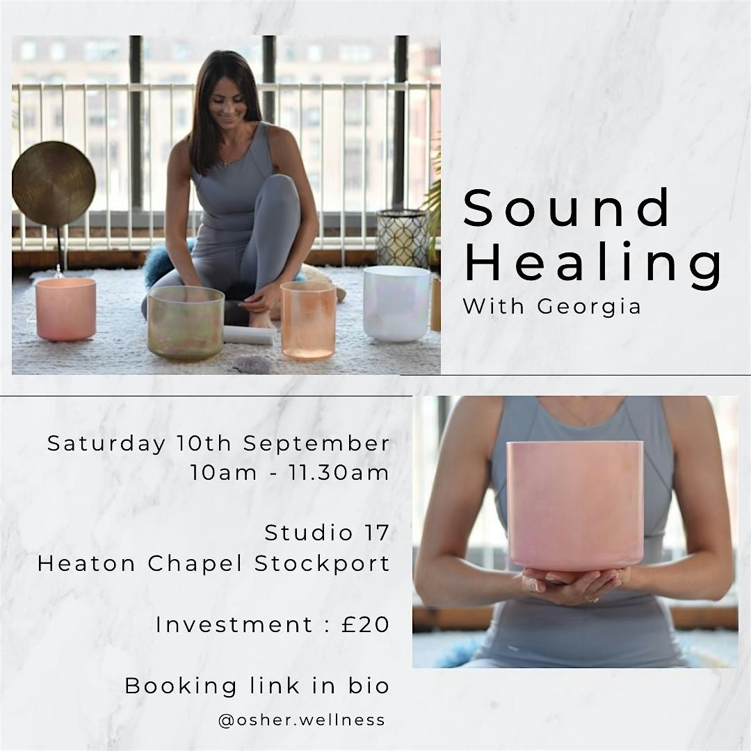 Sound healing with Georgia