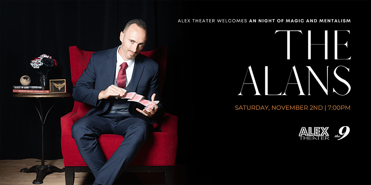 In Cahoots, an Evening of Magic & Mentalism with The Alans