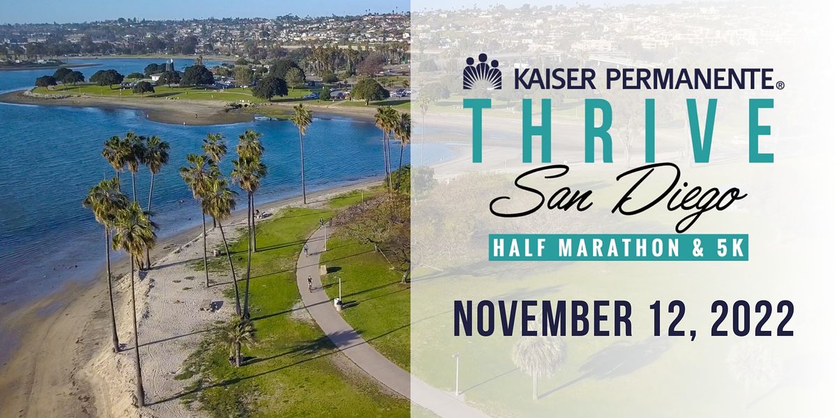 2022 Thrive San Diego Half Marathon & 5K