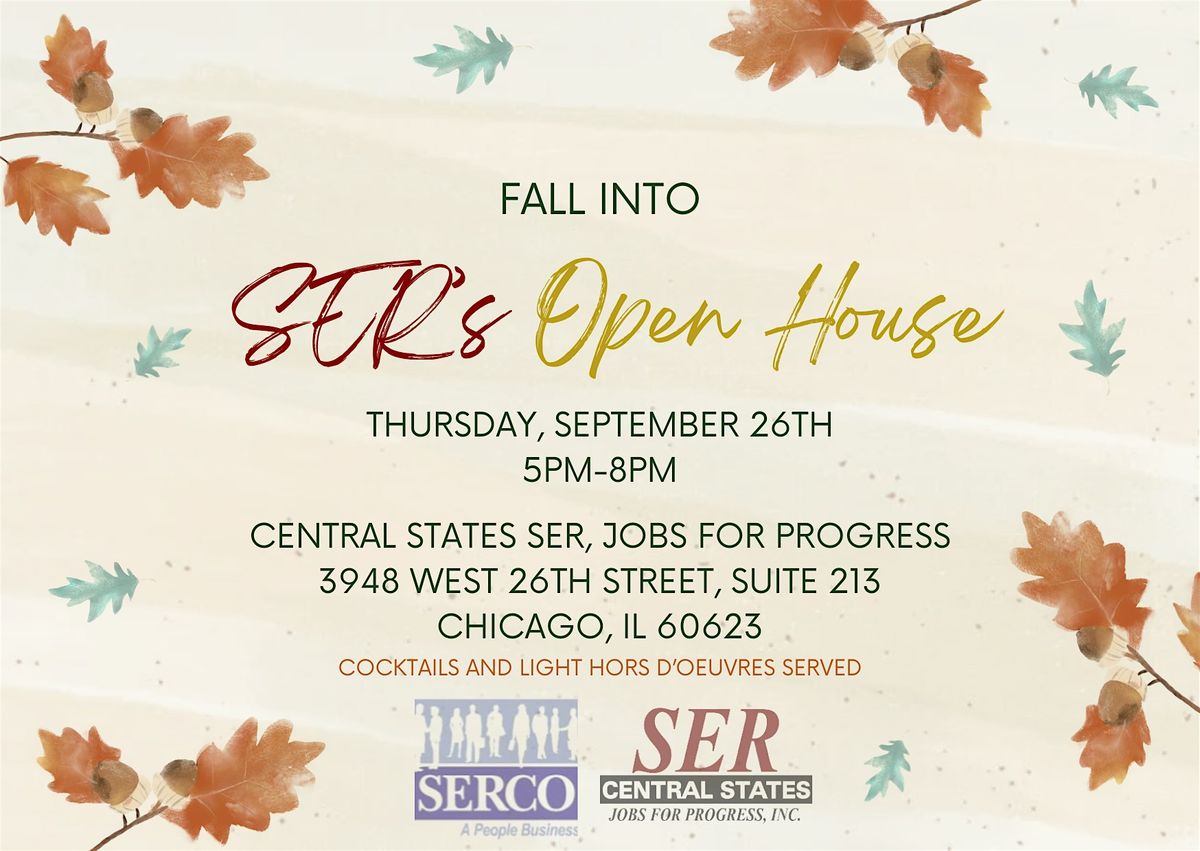 Fall into SER's OPEN HOUSE