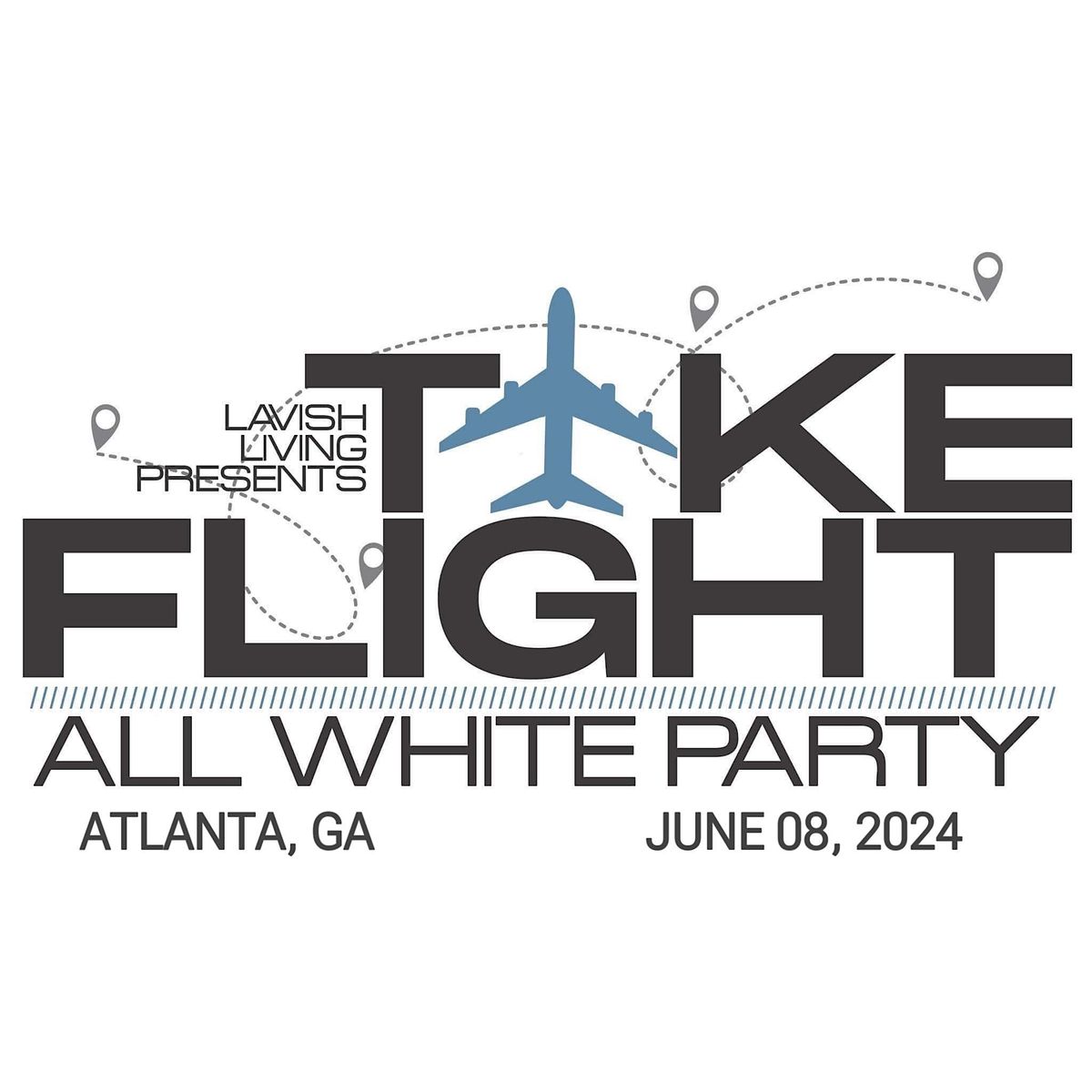 TAKE FLIGHT ALL WHITE ATLANTA