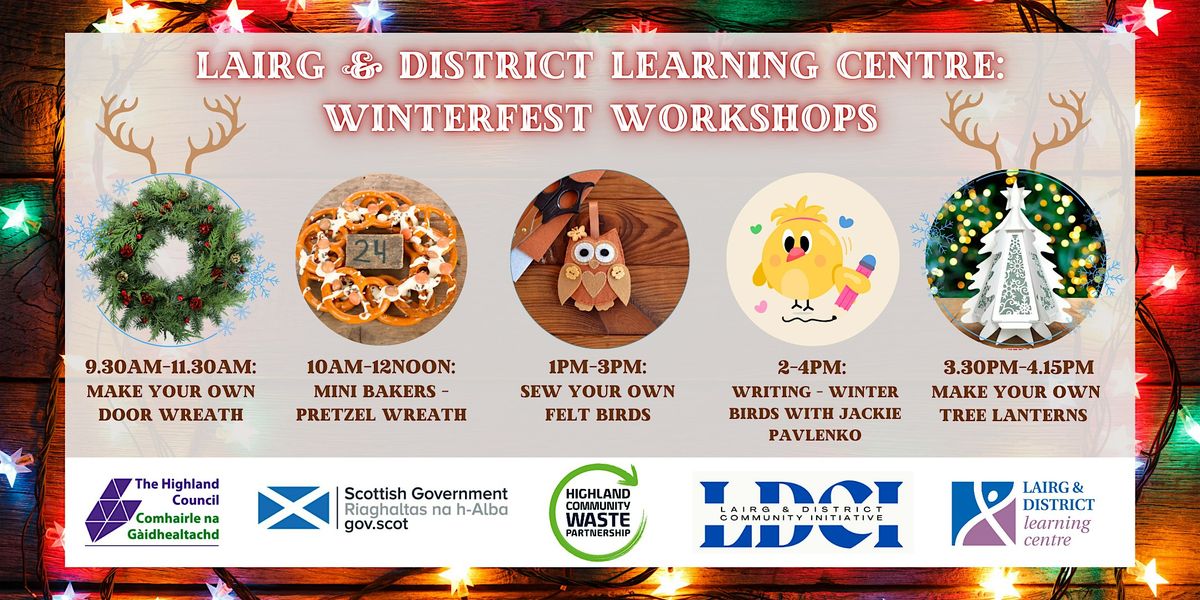 Winterfest 2024 at Lairg Learning Centre