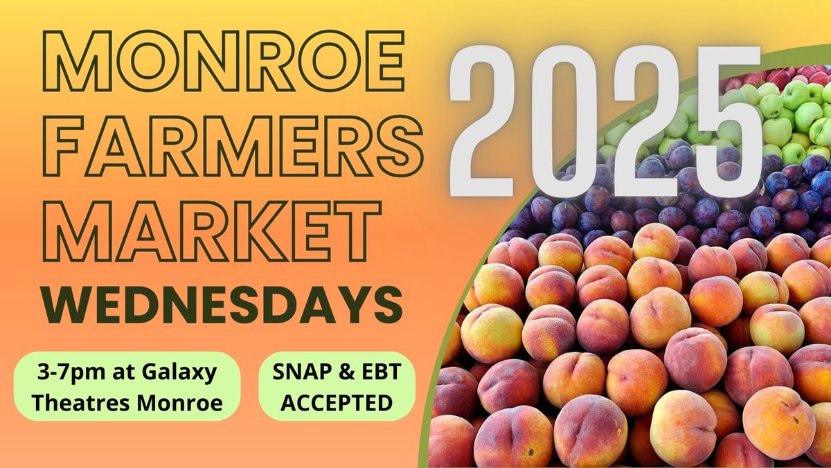 Monroe Farmers Market Opening Day!