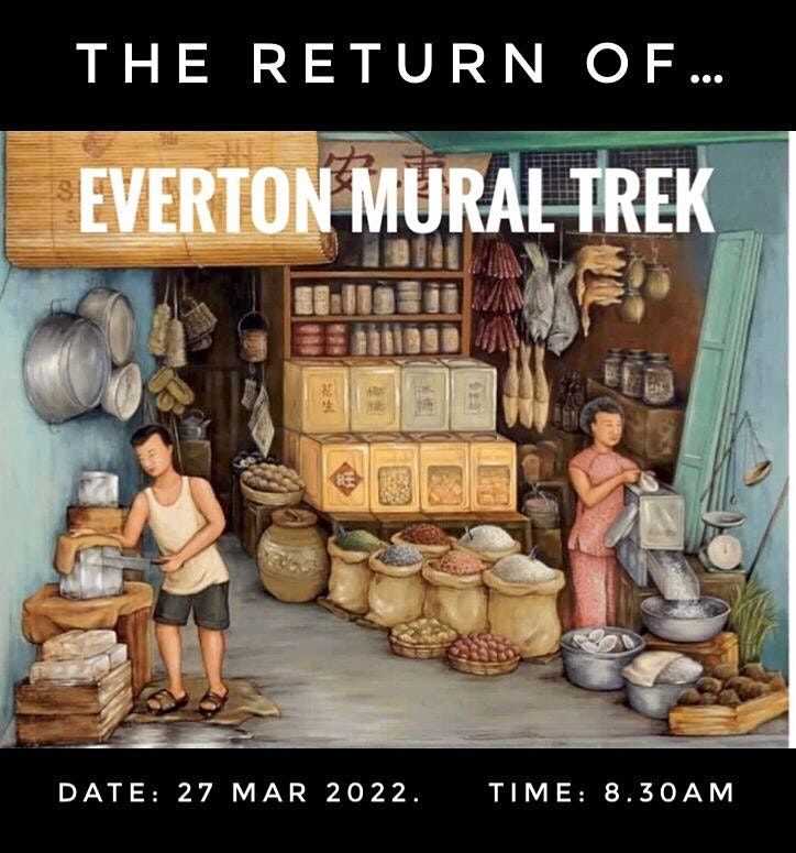 Return Of The  Everton Mural Trek