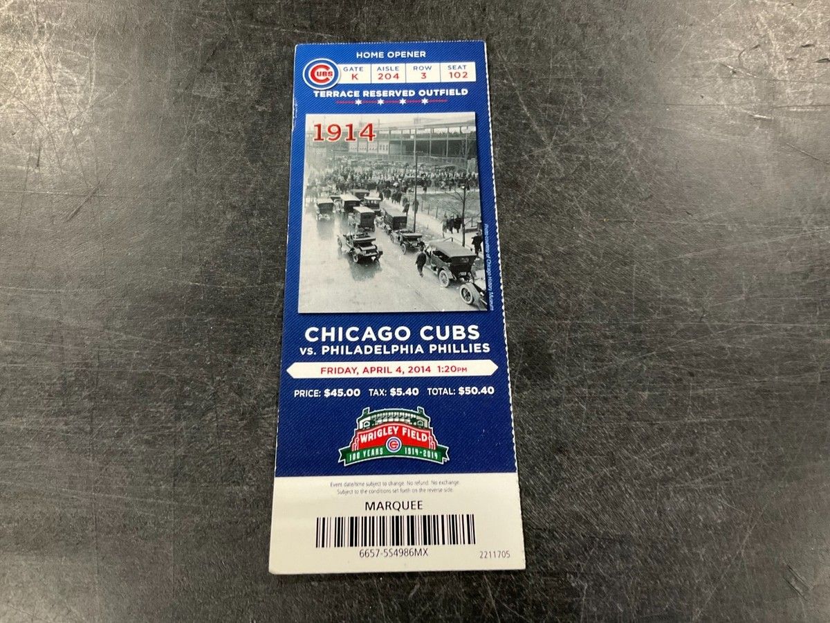 Chicago Cubs at Philadelphia Phillies Tickets