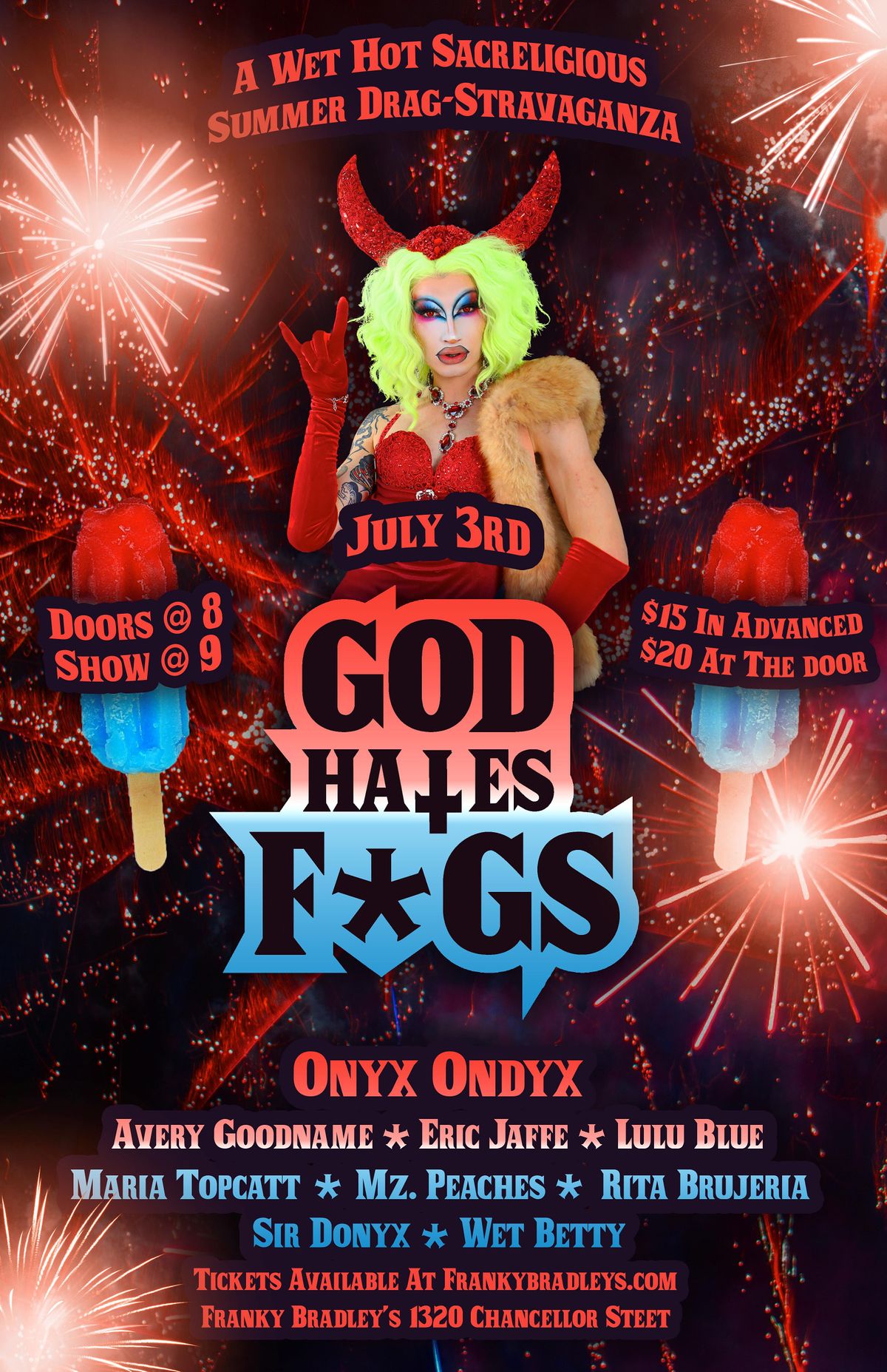 'God Hates F*gs' A Drag and Burlesque Celebration of the Sacrilegious