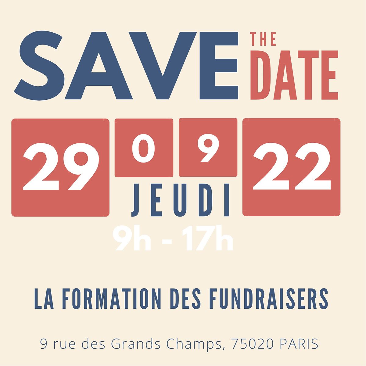 Formation des Fundraisers