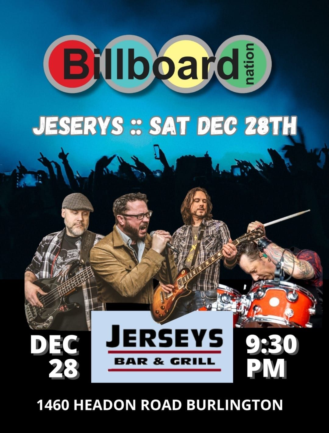 Billboard Nation :: Live @ Jersey's Bar & Grill