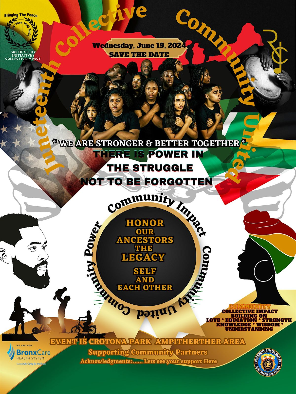 JUNETEENTH! 2024 Commemoration Collective Impact Tickets, 19 June 2024