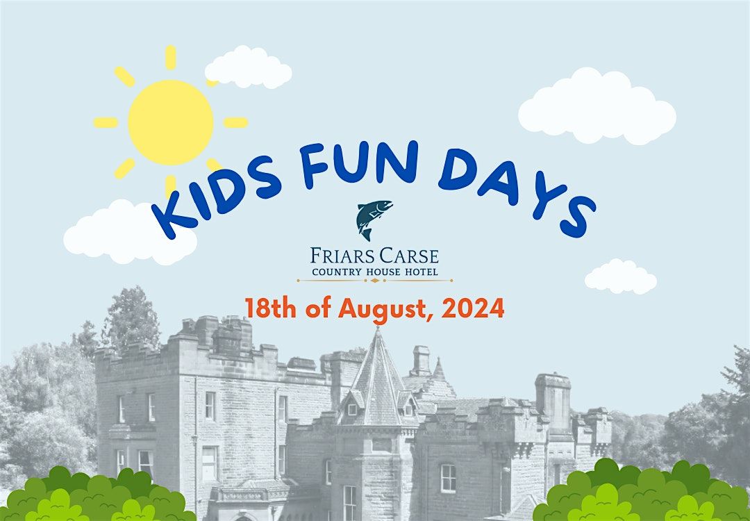 Kids Fun Day - Sunday the 18th of August, 2024