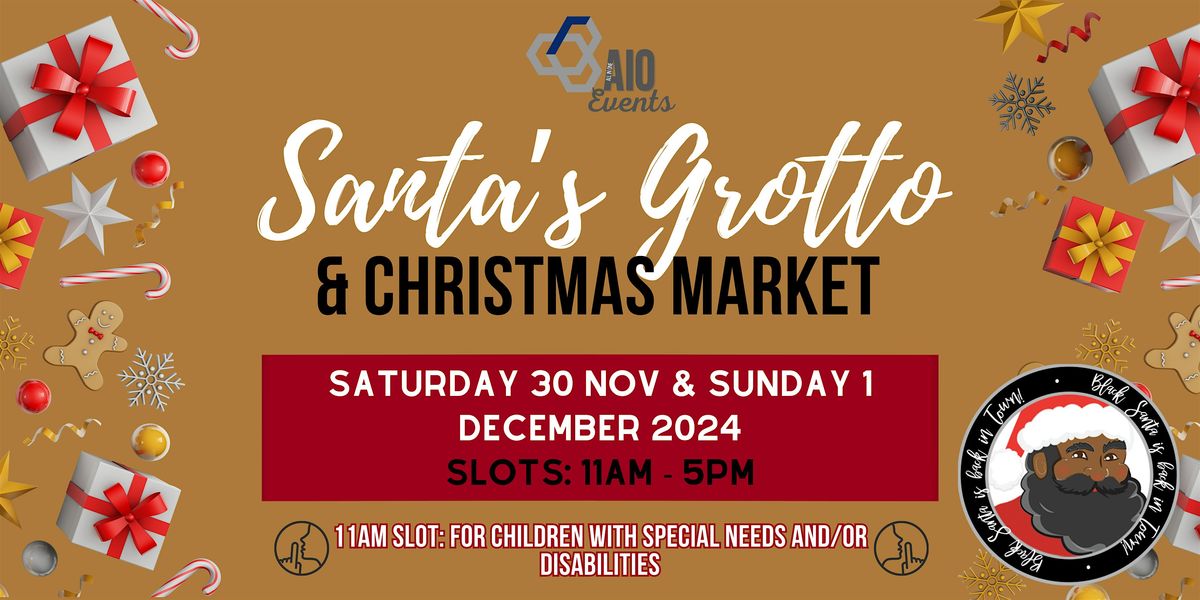 Black Santa's Grotto & Christmas `Market