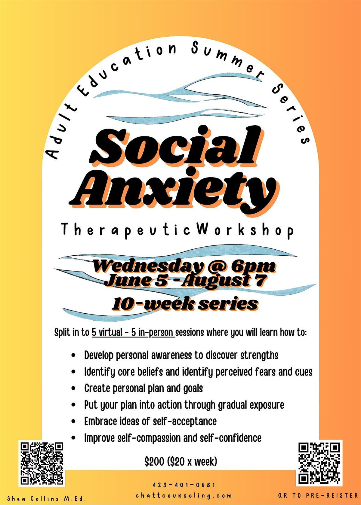 Move Past Social Anxiety - Adult Education Series