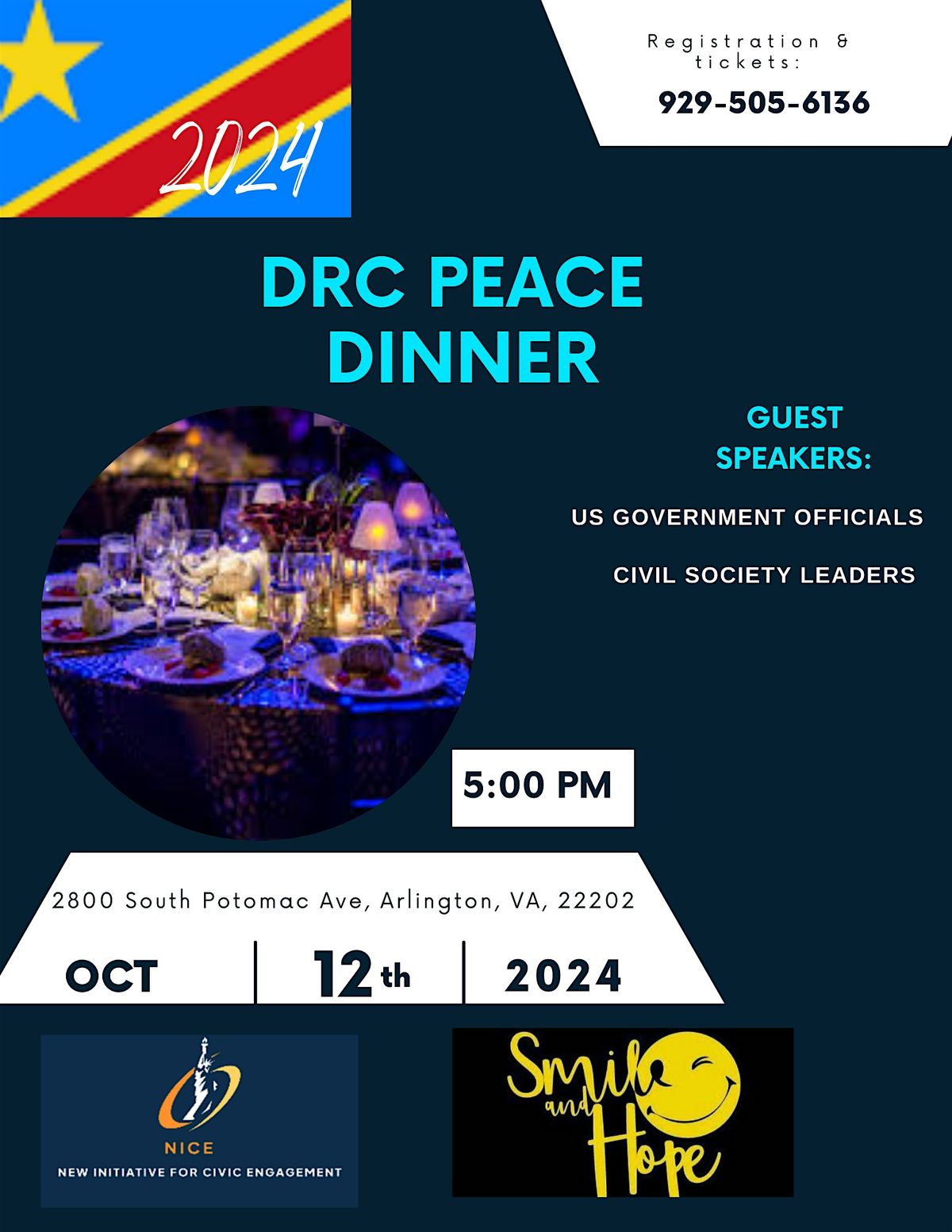 DRC PEACE DINNER