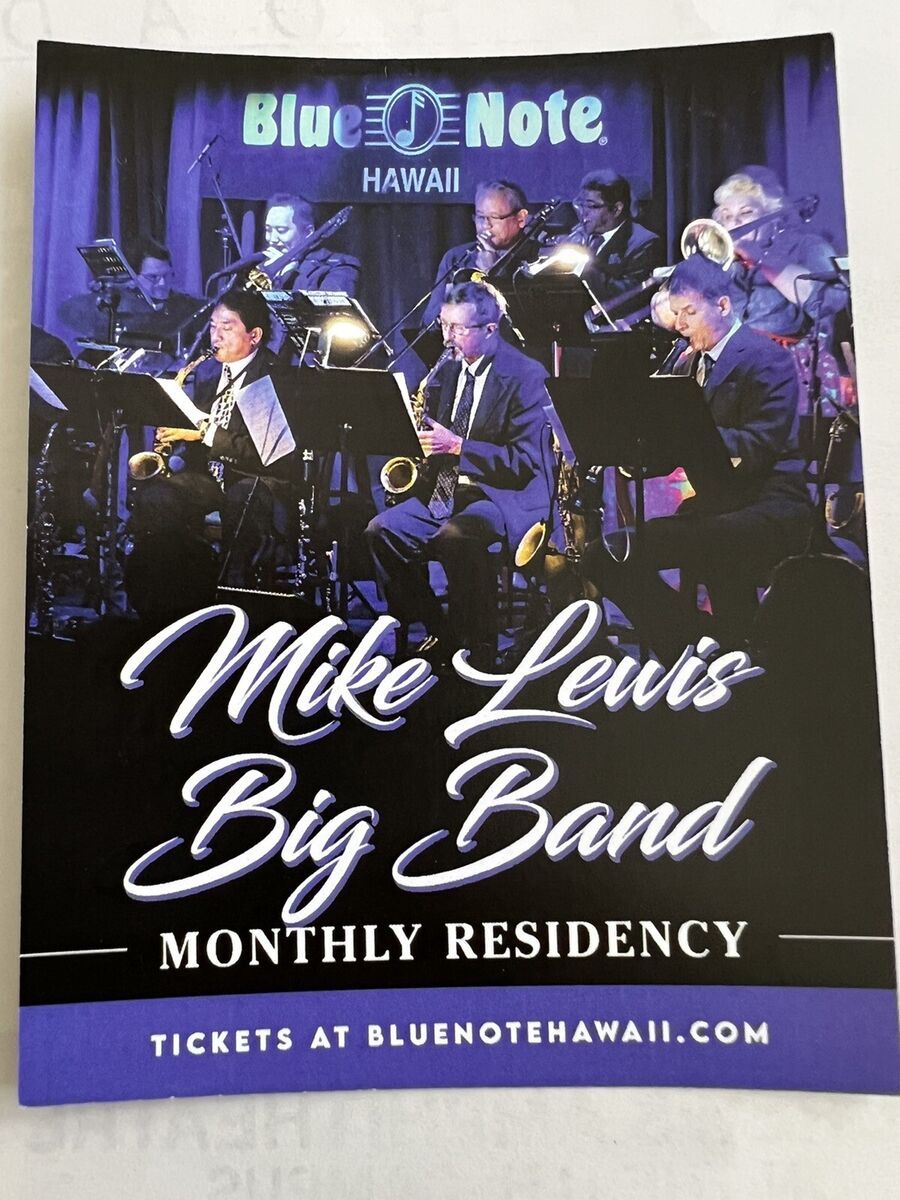 Mike Lewis Big Band at Blue Note Hawaii