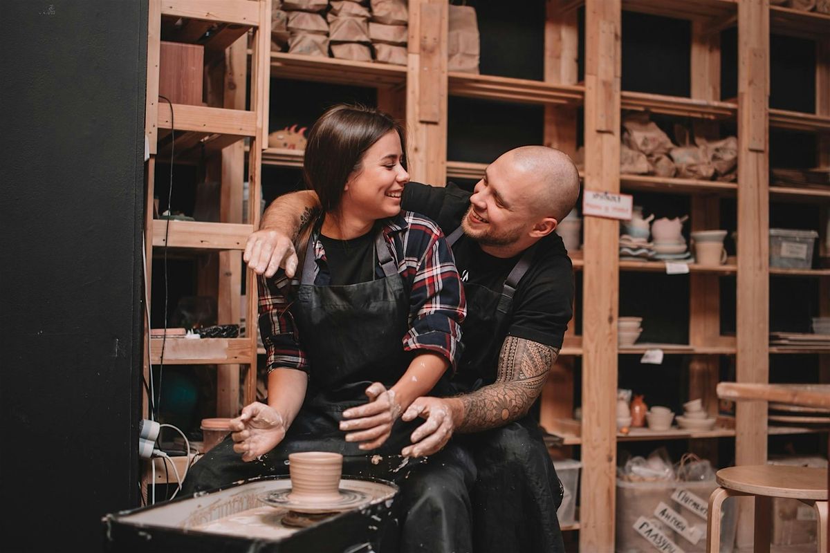 Love and Clay: Couple's Pottery Class PLUS - Midtown