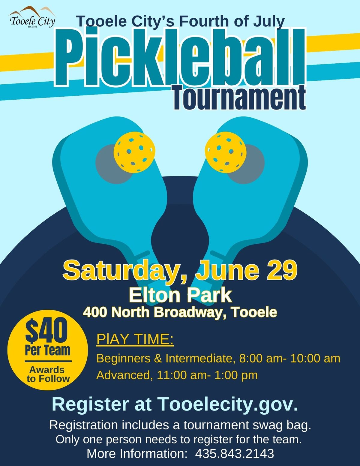 4th of July Pickleball Tournament