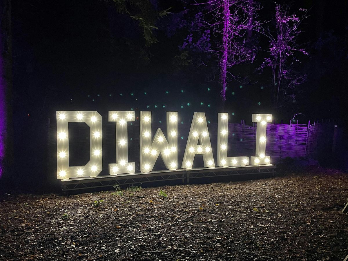 Spooky Diwali Light Trail