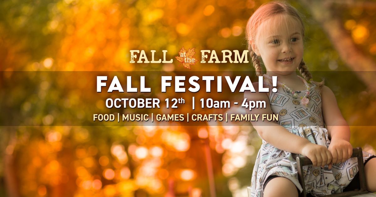 FALL FESTIVAL! 