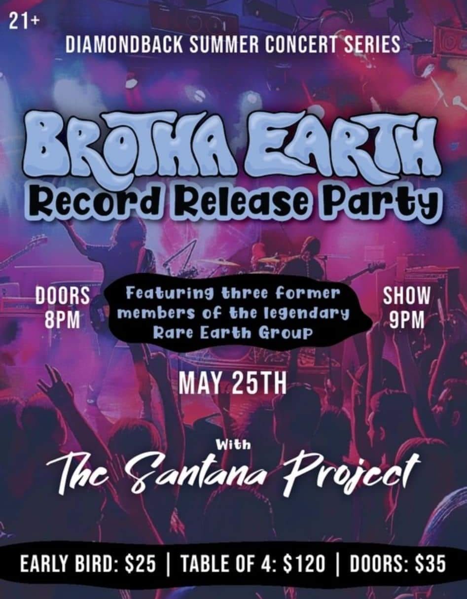 Brotha Earth Record Release Party with The Santana Project.