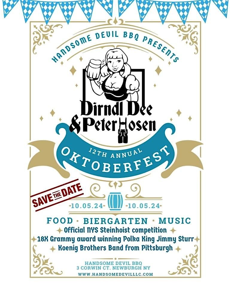 Oktoberfest - October 5th - Handsome Devil BBQ