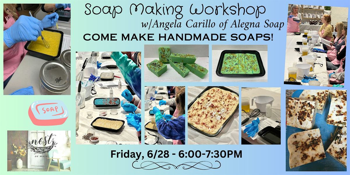Soap Making Workshop with Angela of Alegna Soap