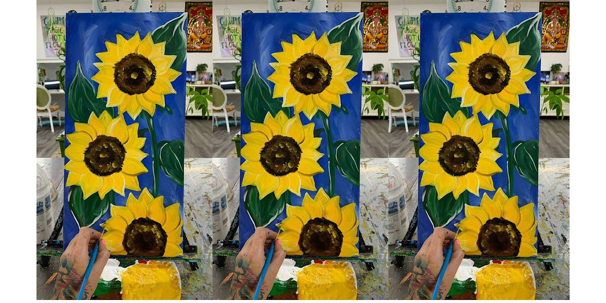 Sunflower's: Glen Burnie, Bubba\u2019s 33 with Artist Katie Detrich!