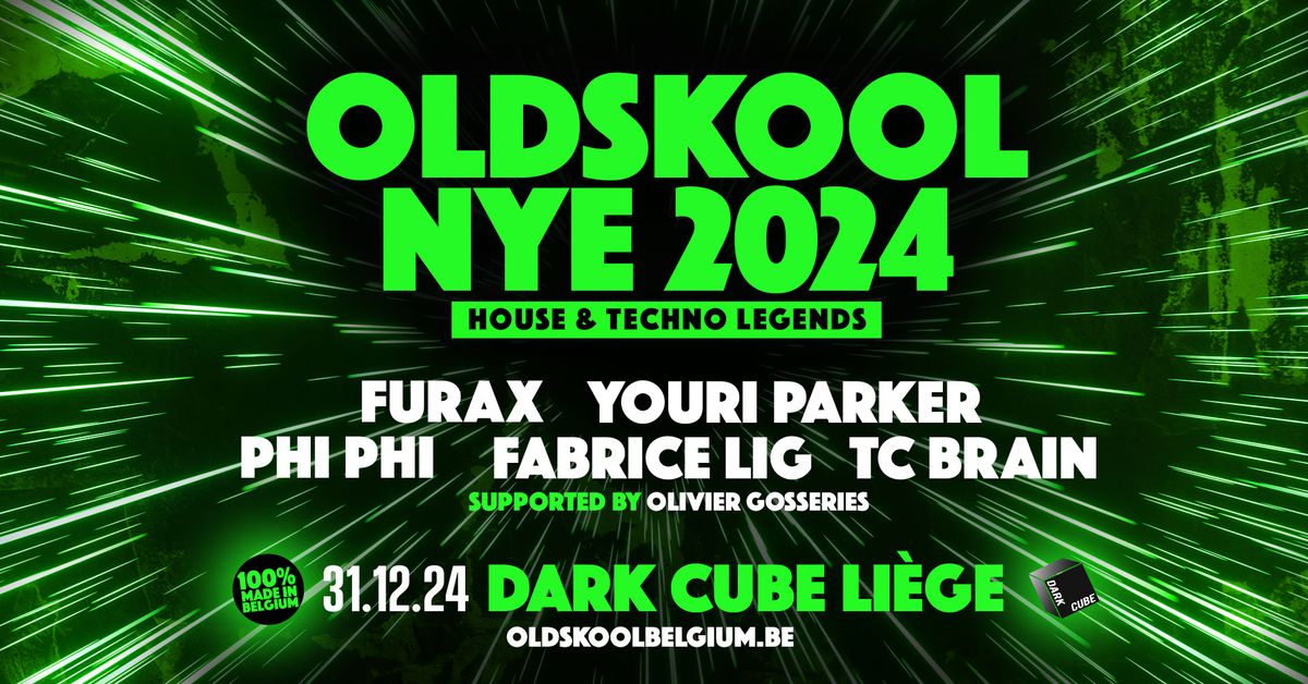 OLDSKOOL NYE 2024 - HOUSE & TECHNO LEGENDS