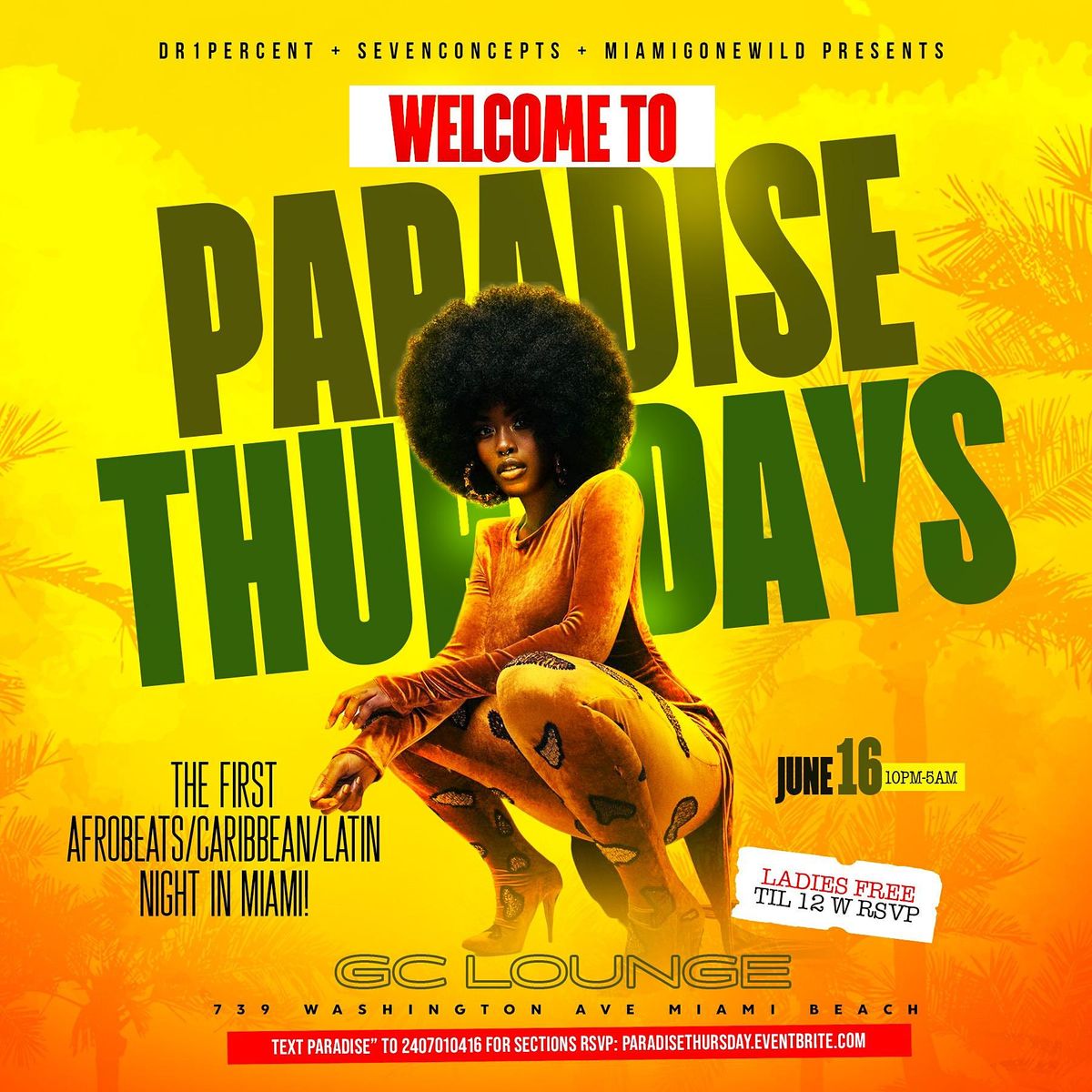 Paradise Thursday at GC Lounge