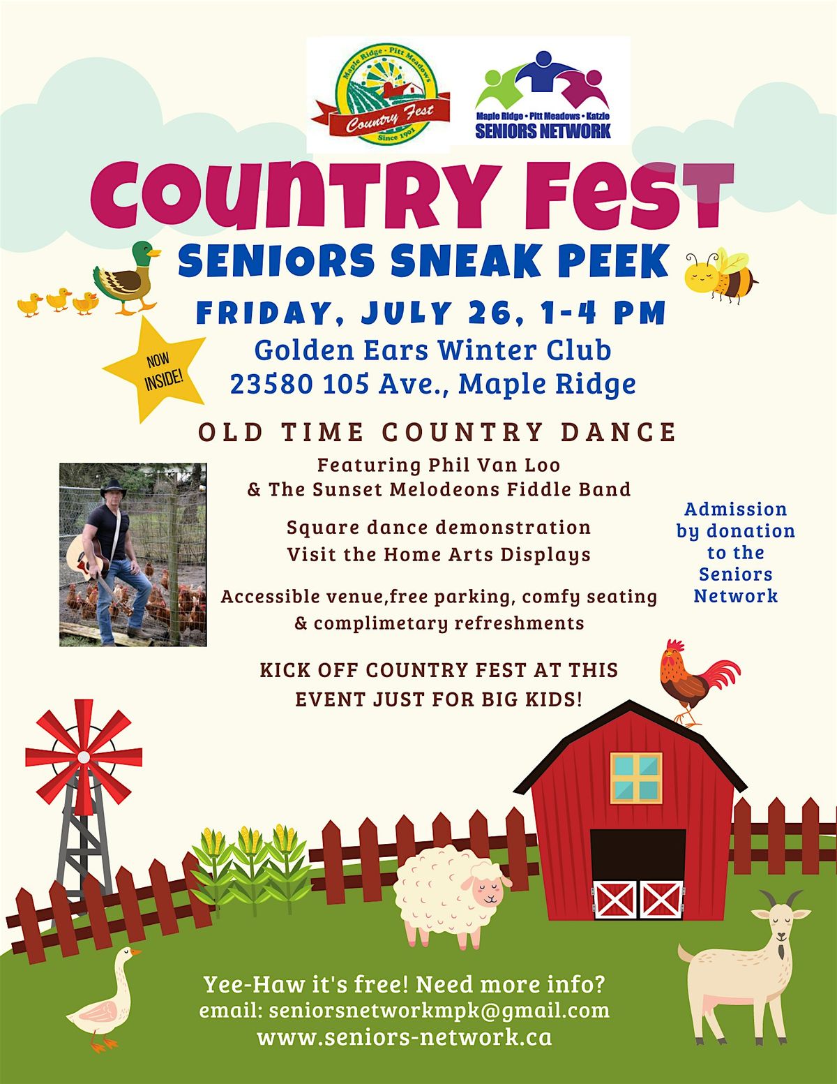 Seniors Sneak Peek at Country Fest