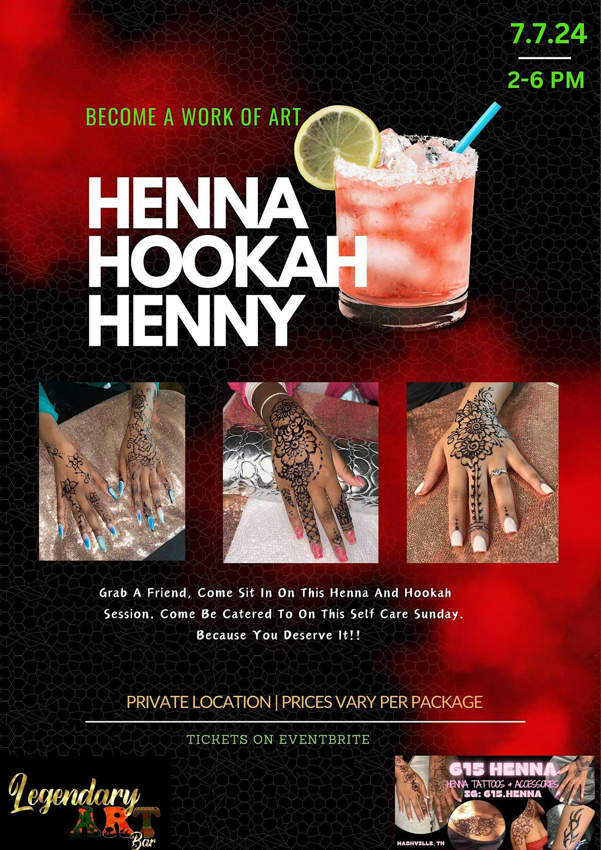 Henna, Hookah, Henny
