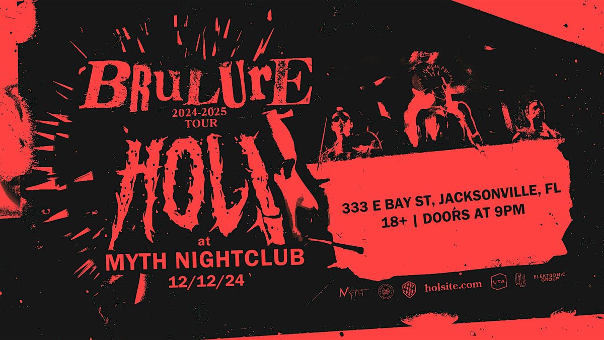 Electronic Thursdays Presents: HOL! - BRULURE TOUR | 12.12.24