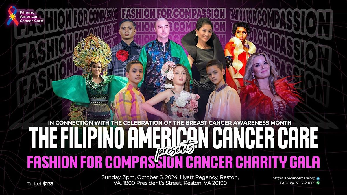 Fashion for Compassion Cancer Charity Gala