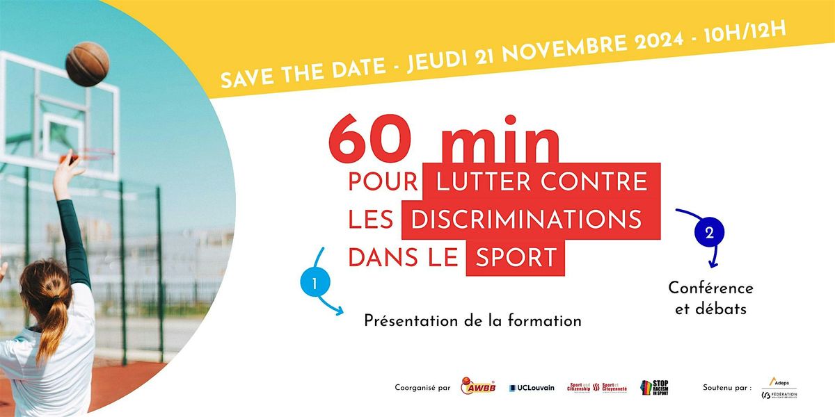 60 minutes pour lutter contre les discriminations dans le sport