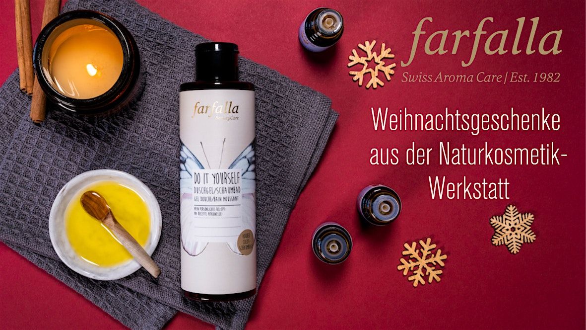 Weihnachtsgeschenke aus der Naturkosmetik-Werkstatt \/ Bern (*be)