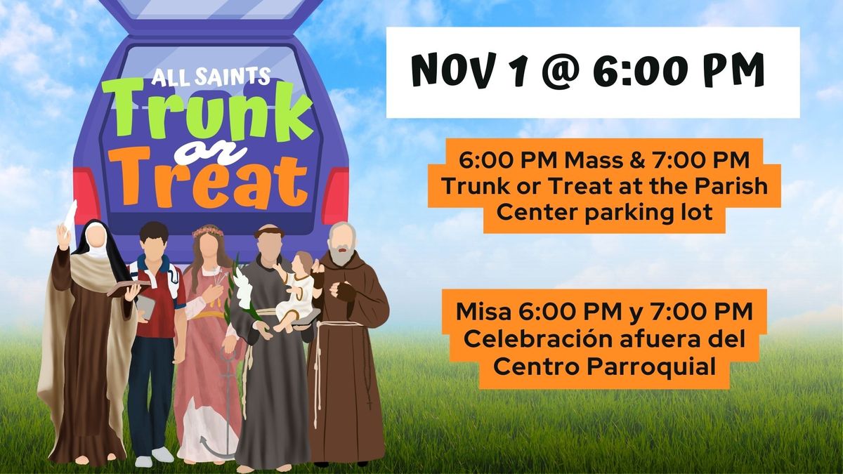 All Saints Trunk or Treat! 