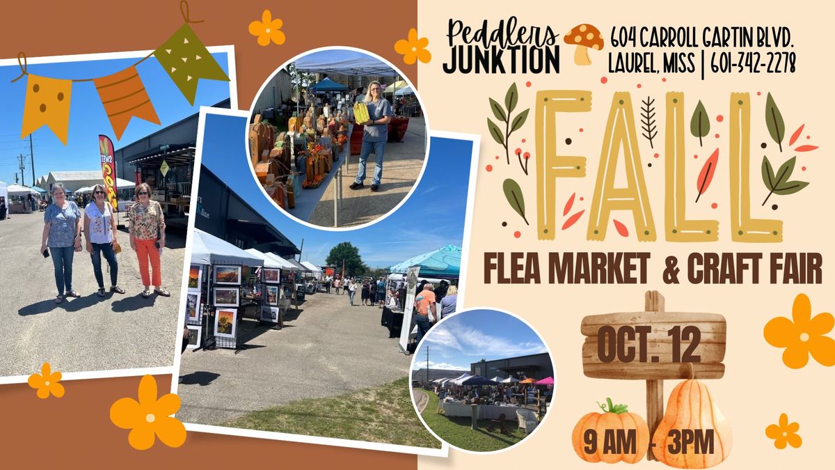 Peddlers Junktion\u2019s Fall Flea Market & Craft Fair 