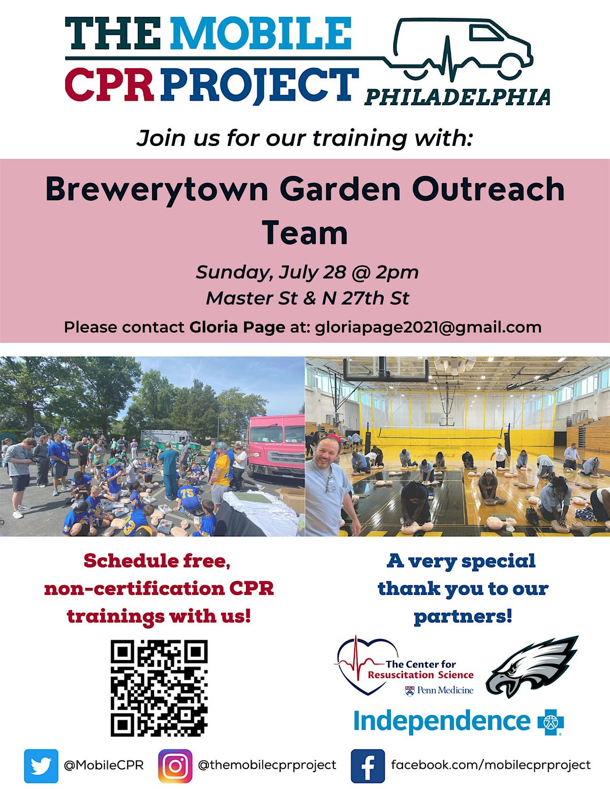 Brewerytown Garden - The Mobile CPR Project Philadelphia