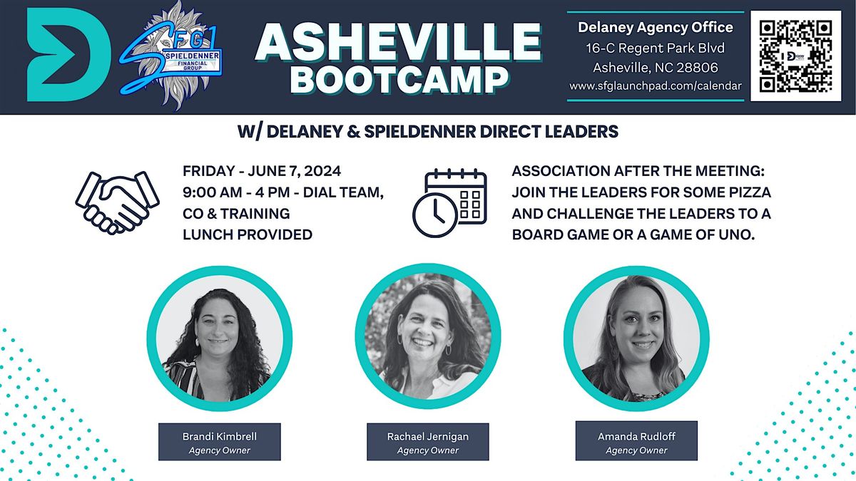 Asheville Boot Camp - (June) - REGISTRATION REQUIRED