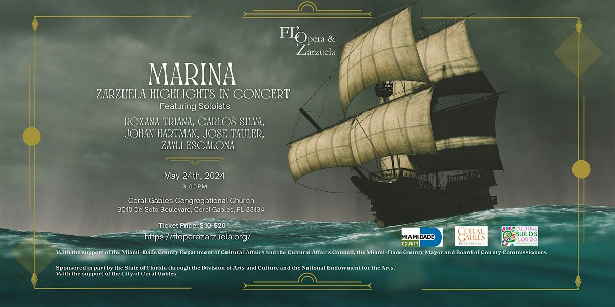 Marina, by Emilio Arrieta - Zarzuela Highlights in Concert