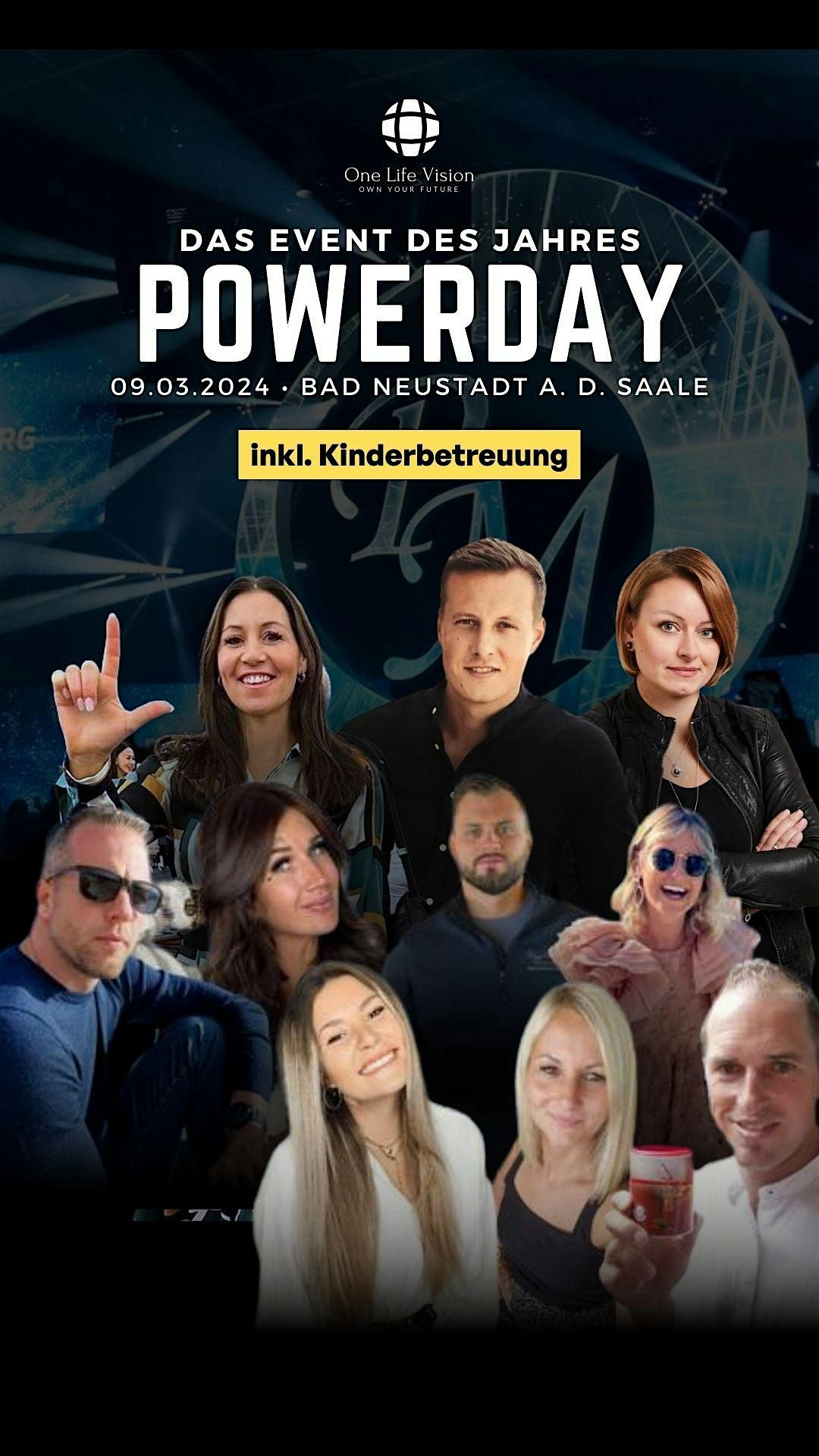 One life Vision POWERDAY 6.0 in der Stadthalle Bad Neustadt