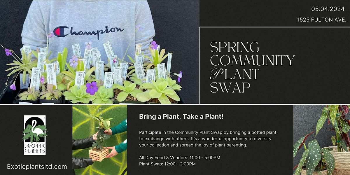 Sacramento Community Plant Swap