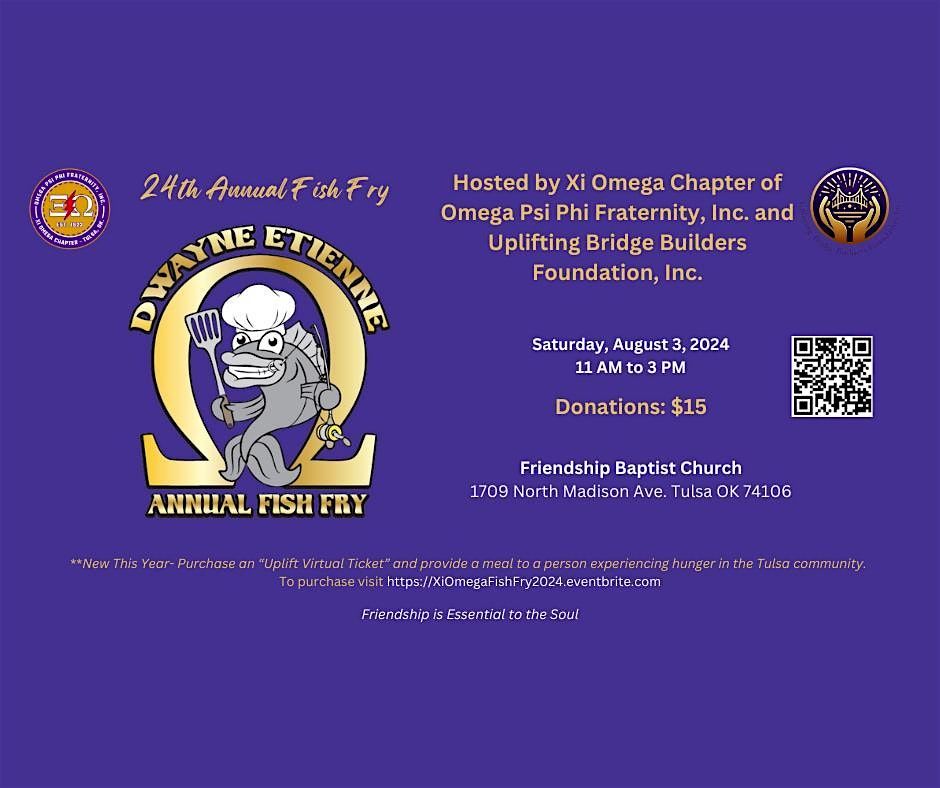 24th Annual Dwayne Etienne Fish Fry