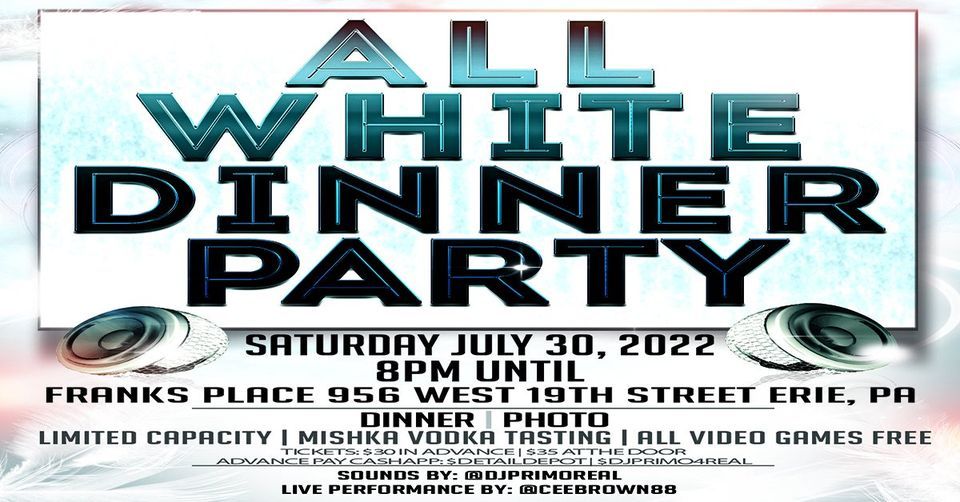 All White Dinner Party