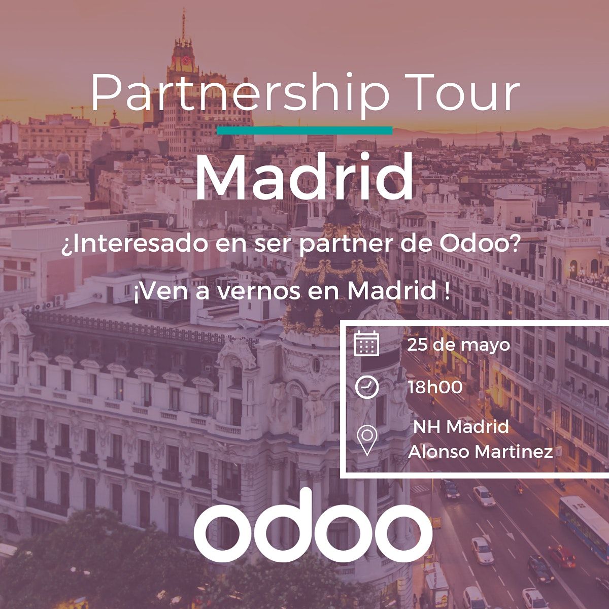 Odoo Partnership Tour Madrid