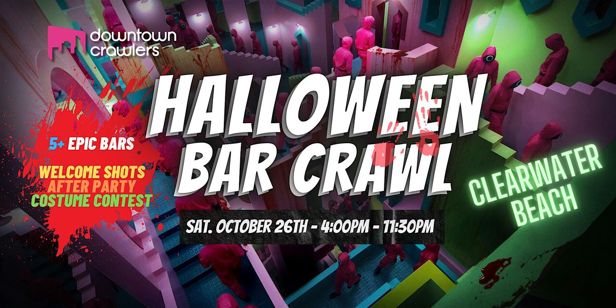 Halloween Bar Crawl 10\/26 - Clearwater Beach