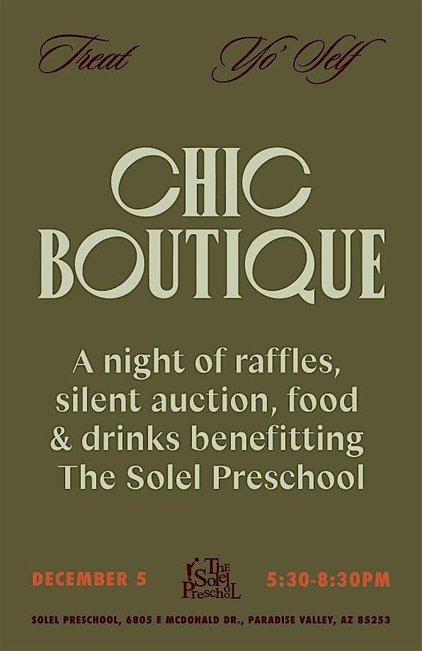 Chic Boutique Shopping Market at Solel