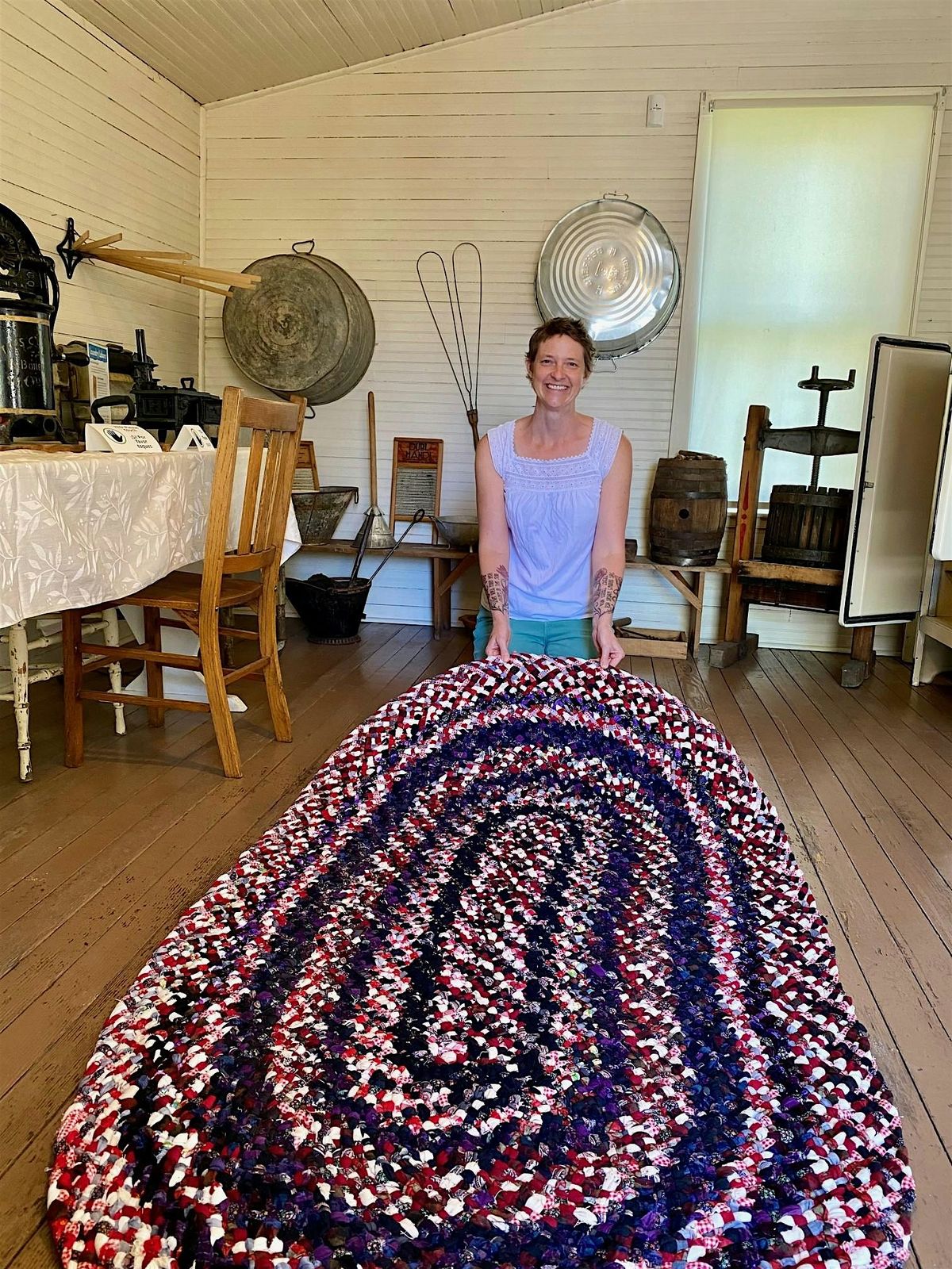 Making Rag Rugs